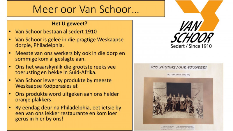 Van-Schoor-Geskiedenis