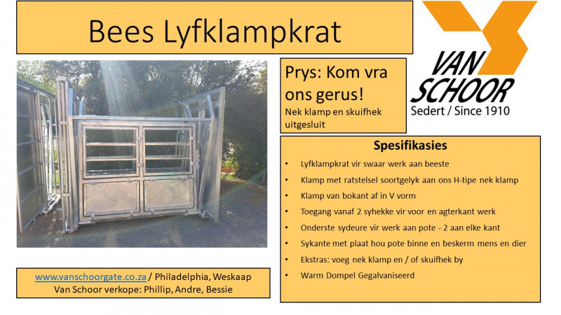 Bees-lyfklampkrat