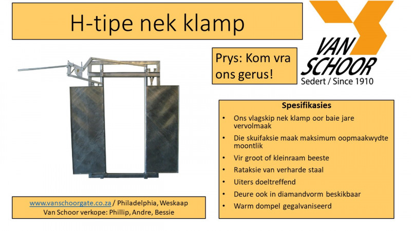Nek-Klamp-H-tipe