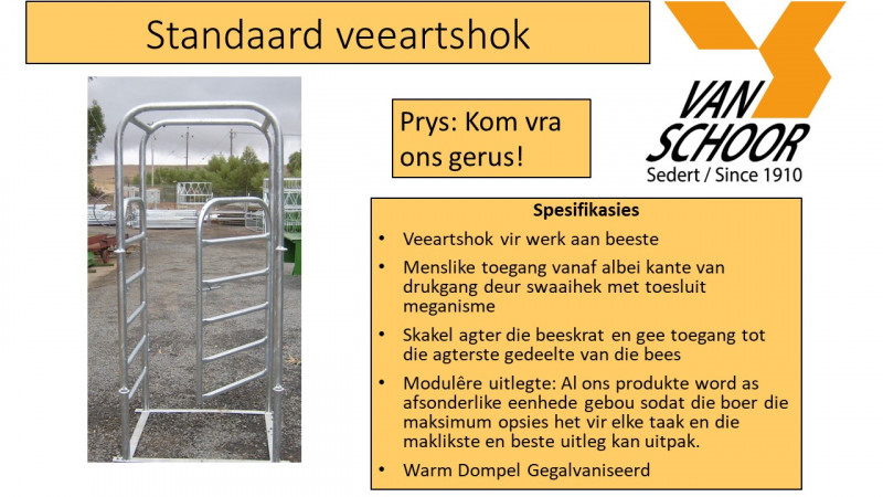 Veeartshok-standaard