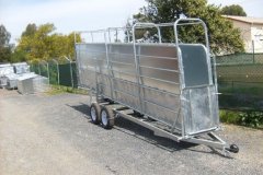 Volstruis laaibank / Ostrich loading ramp