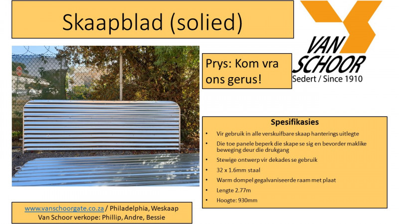 Skaapblad-solied