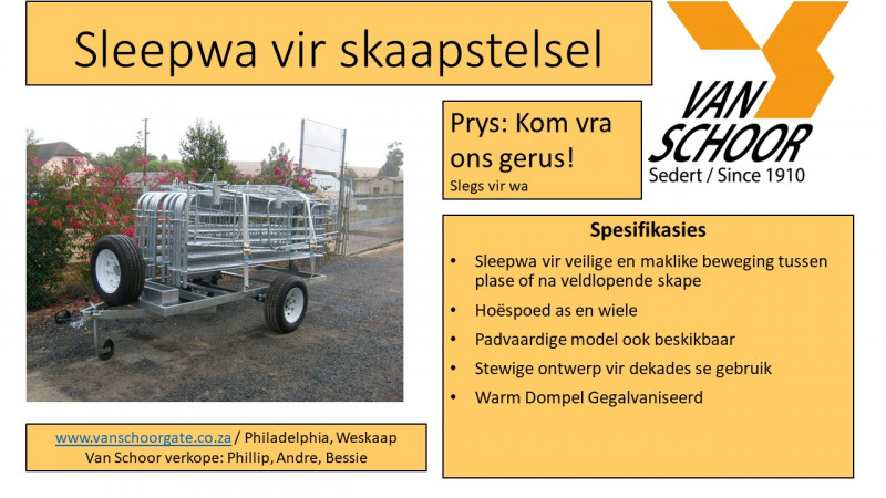 Sleepwa-vir-mobiele-skaap-stelsel