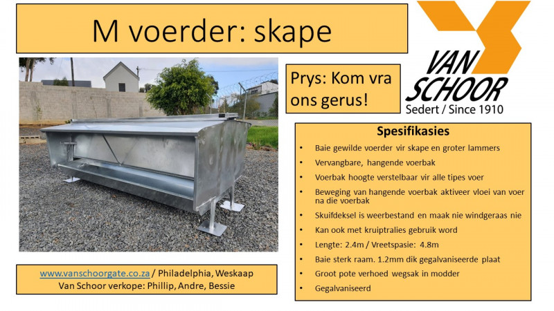 M-voerder-skape