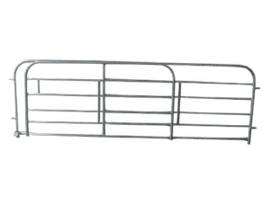 sheep hurdle with sliding gate