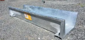 WEIGHING PLATFORM WITH SIDES: FOR CATTLE WEIGH BEAMS